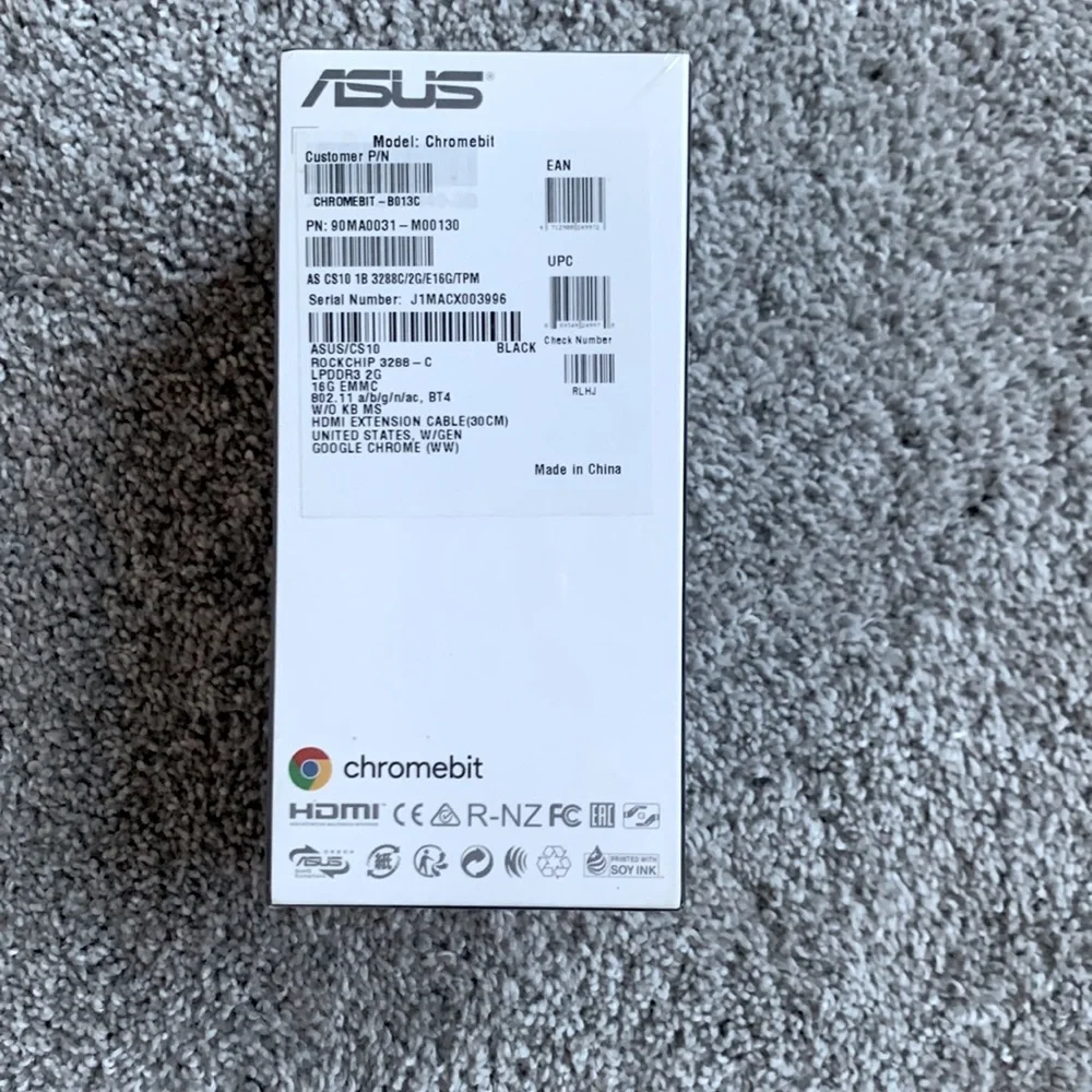 Brand New / Unopened Google Chrome Bit
